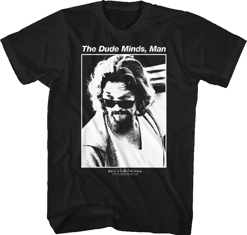 The Dude Minds Big Lebowski T-Shirt