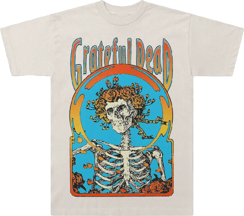 Flower Skeleton Grateful Dead T-Shirt