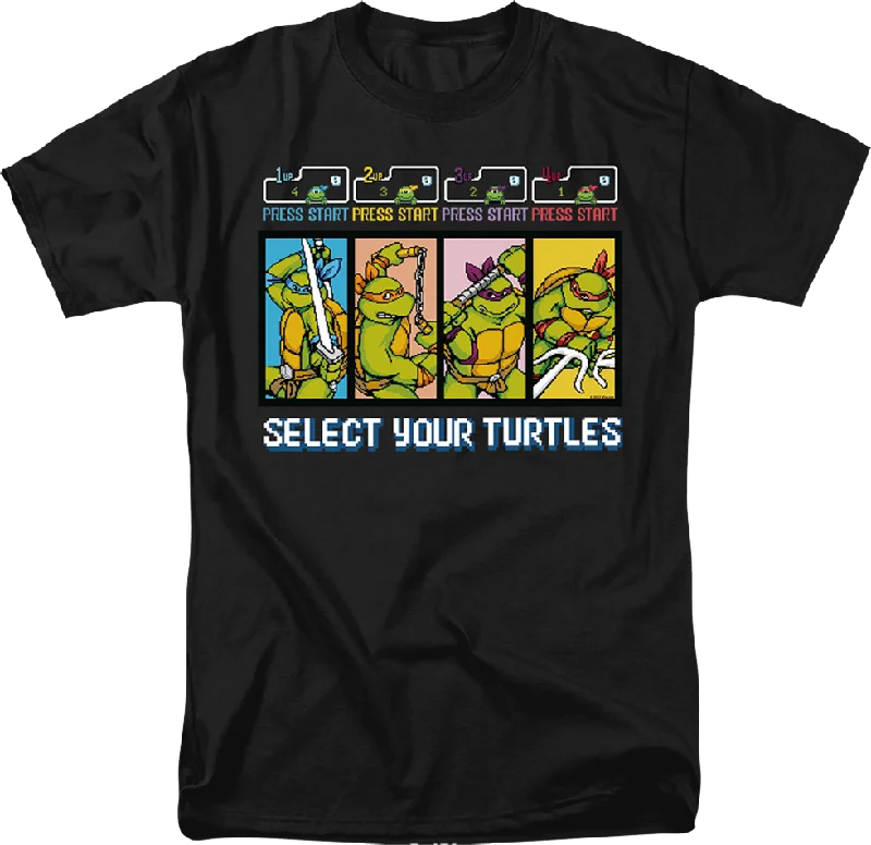 Select Your Turtles Teenage Mutant Ninja Turtles T-Shirt