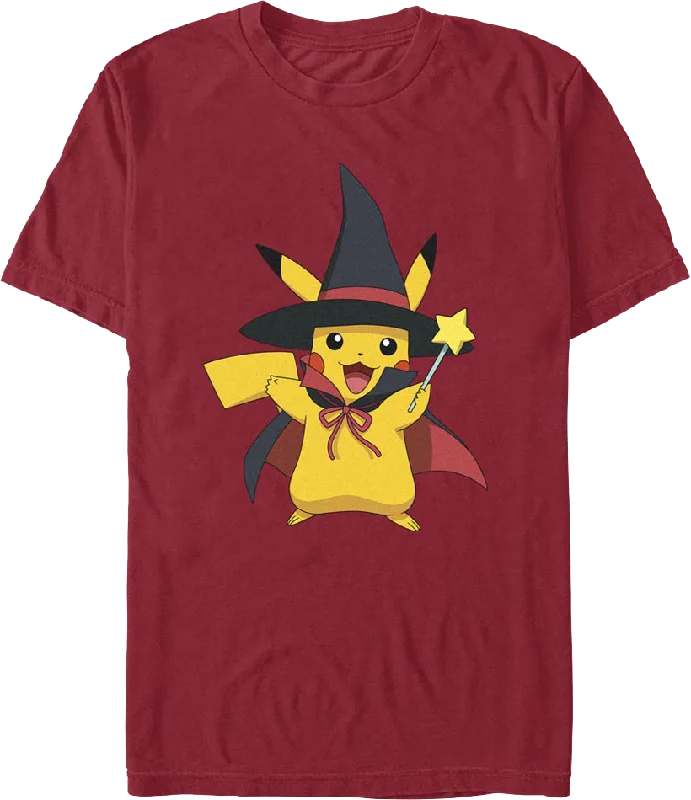 Pikachu Halloween Wizard Pokemon T-Shirt