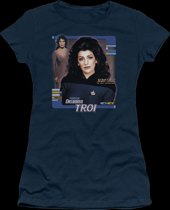 Ladies Deanna Troi Star Trek The Next Generation Shirt