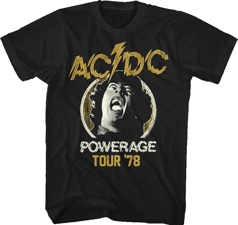 Powerage Tour '78 ACDC Shirt