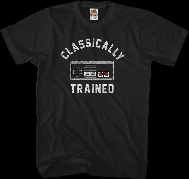 Classically Trained NES Controller Shirt