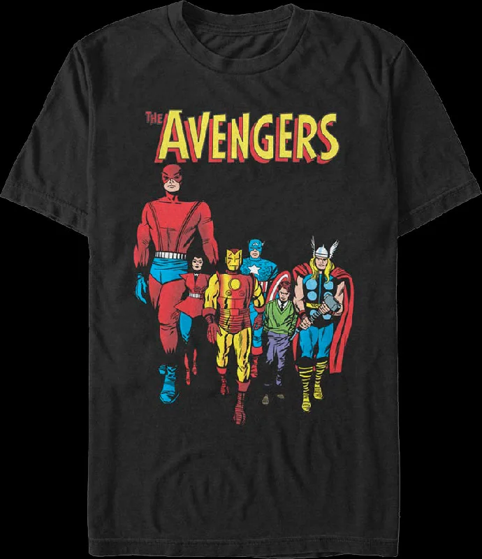 Avengers Stand Together Marvel Comics T-Shirt