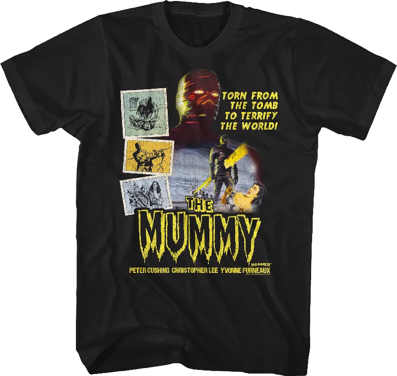 The Mummy Poster Hammer Films T-Shirt