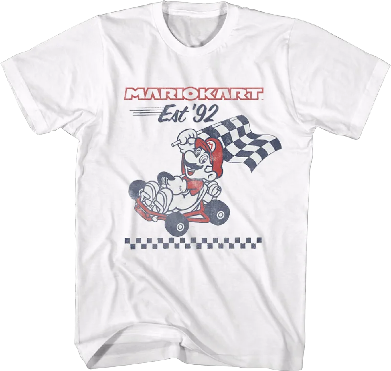 Retro Mario Kart Nintendo T-Shirt