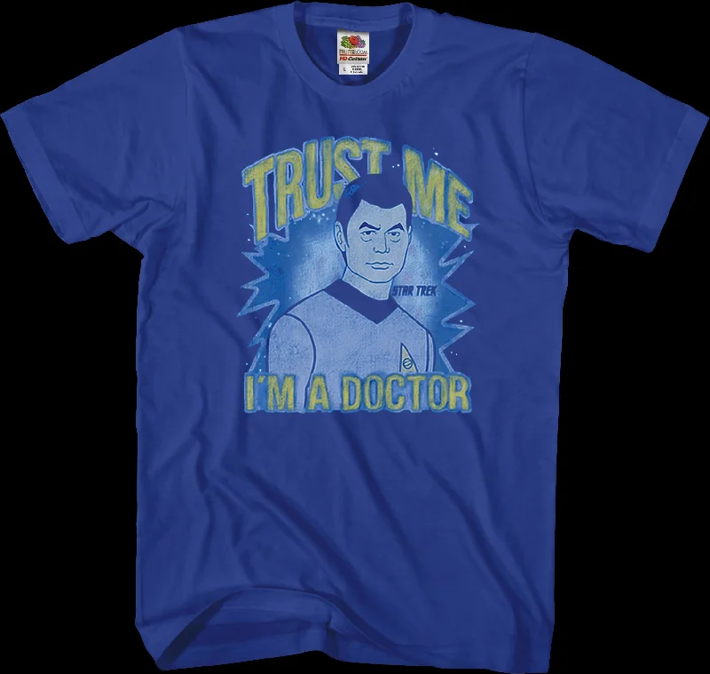 Trust Me I'm A Doctor Star Trek T-Shirt