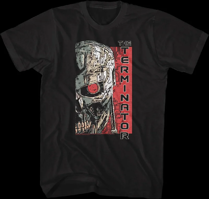 Endoskeleton Illustration Terminator T-Shirt