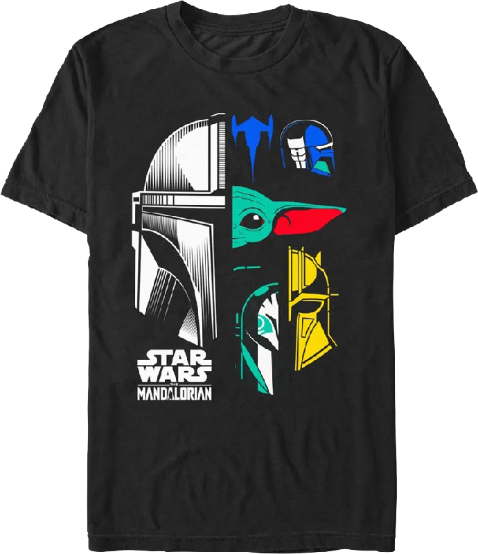 Mandalorian Icons Star Wars T-Shirt