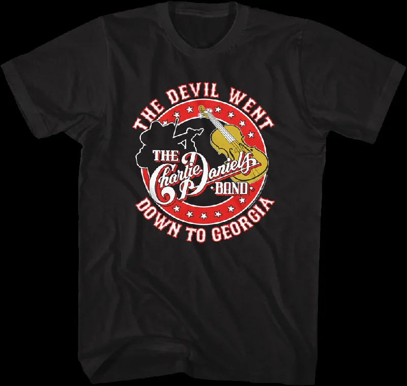 The Devil Went Down To Georgia Charlie Daniels T-Shirt