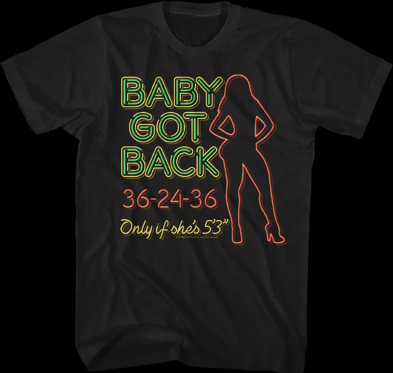 Neon Baby Got Back Sir Mix-a-Lot Shirt