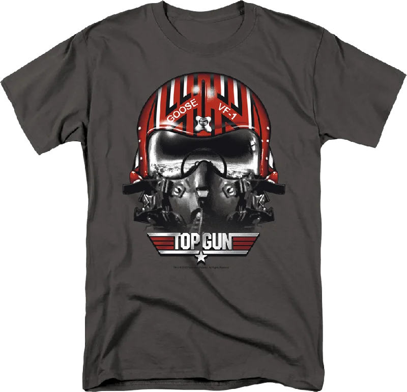 Goose Helmet Top Gun T-Shirt