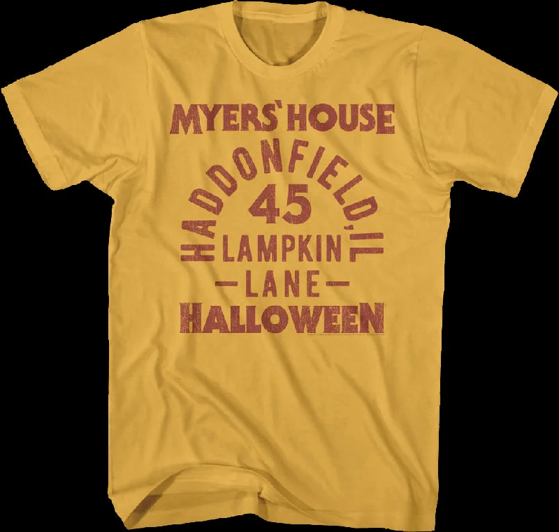 Myers' House Halloween T-Shirt