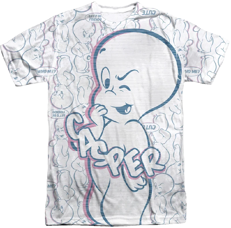 Collage Casper the Friendly Ghost T-Shirt