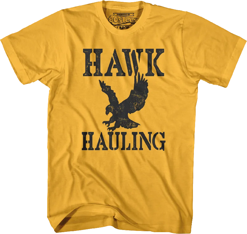 Hood Ornament Hawk Hauling Over The Top T-Shirt