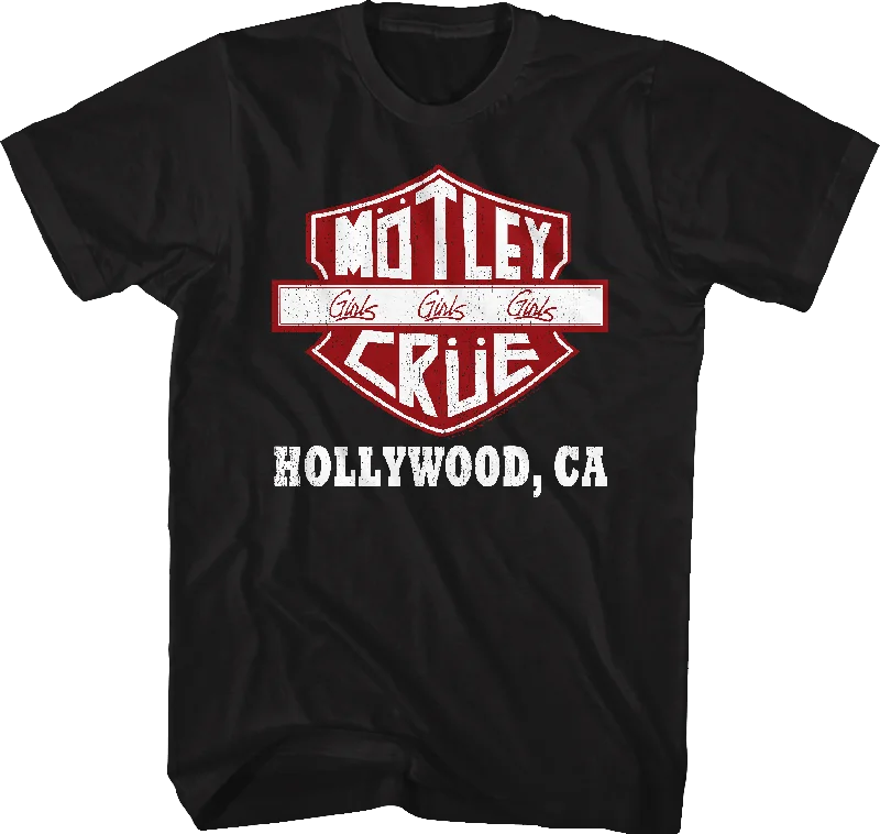 Motorcycle Logo Motley Crue T-Shirt