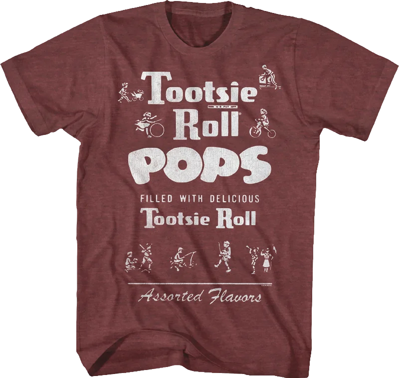 Assorted Flavors Tootsie Pop T-Shirt