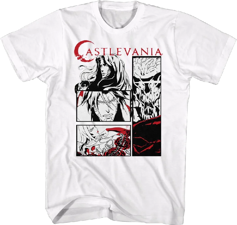 Comic Panels Castlevania T-Shirt