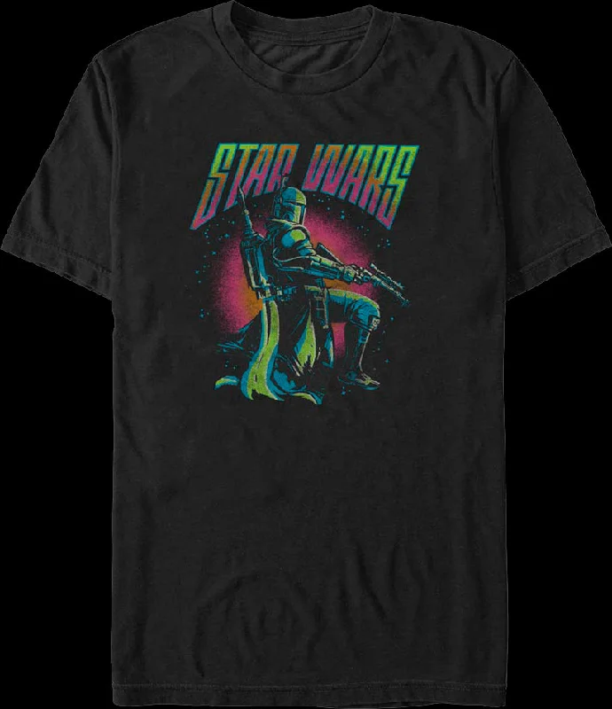 Boba Fett Colorful Clone Star Wars T-Shirt