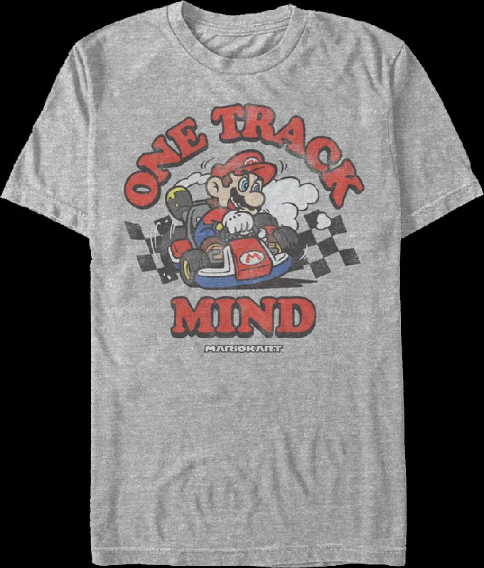 Mario Kart One Track Mind Super Mario Bros. T-Shirt