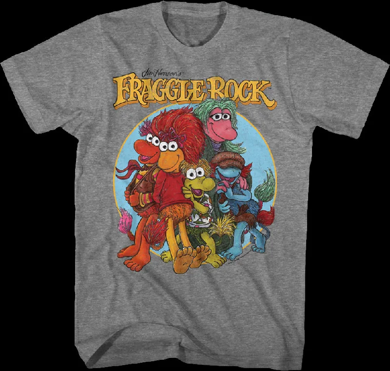 Vintage Group Picture Fraggle Rock T-Shirt