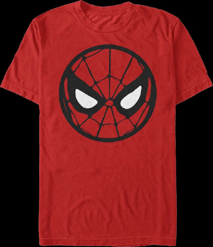 Spider-Man Mask Logo Marvel Comics T-Shirt