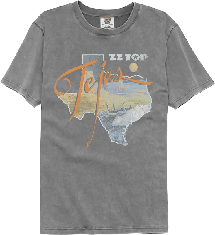 Tejas ZZ Top Comfort Colors Brand T-Shirt