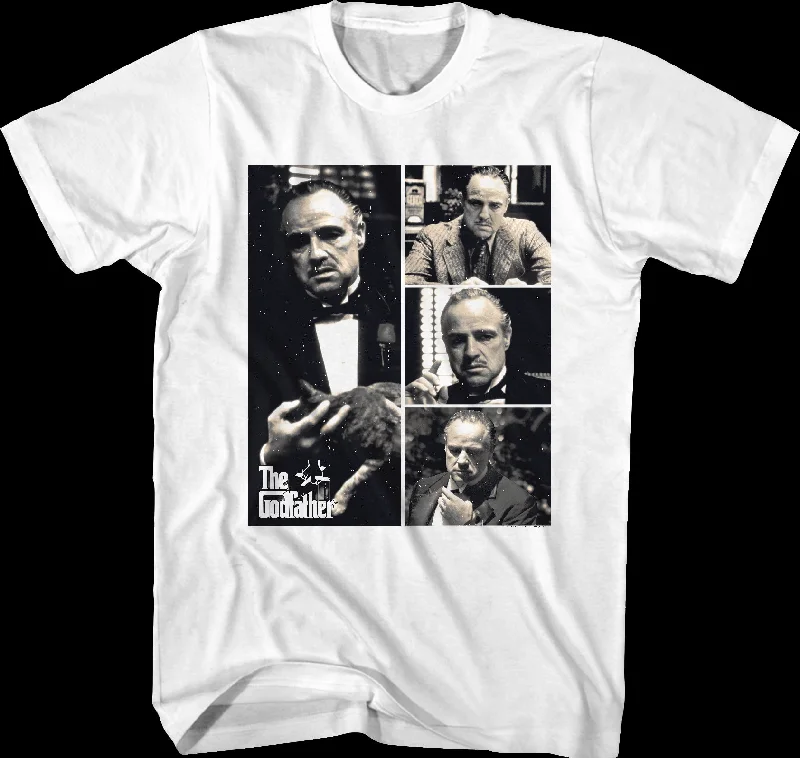 Don Corleone Collage Godfather T-Shirt