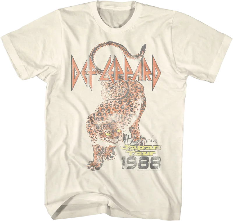 Hysteria Japan Tour 1988 Def Leppard T-Shirt