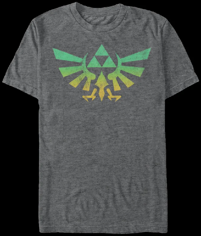 Colorful Tri-Force Legend of Zelda T-Shirt