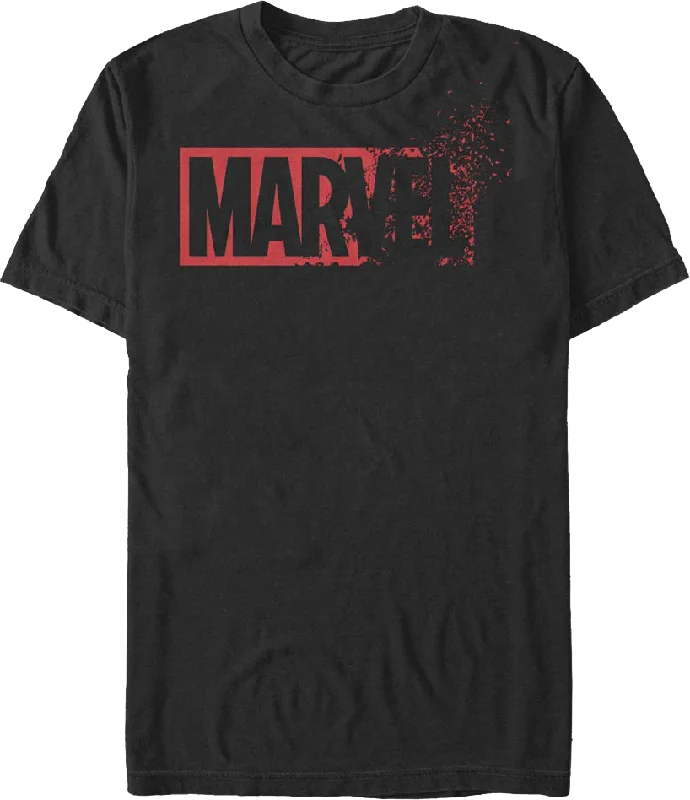 Withered Logo Marvel Comics T-Shirt