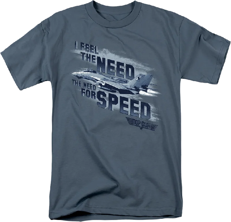 I Feel The Need For Speed Top Gun T-Shirt