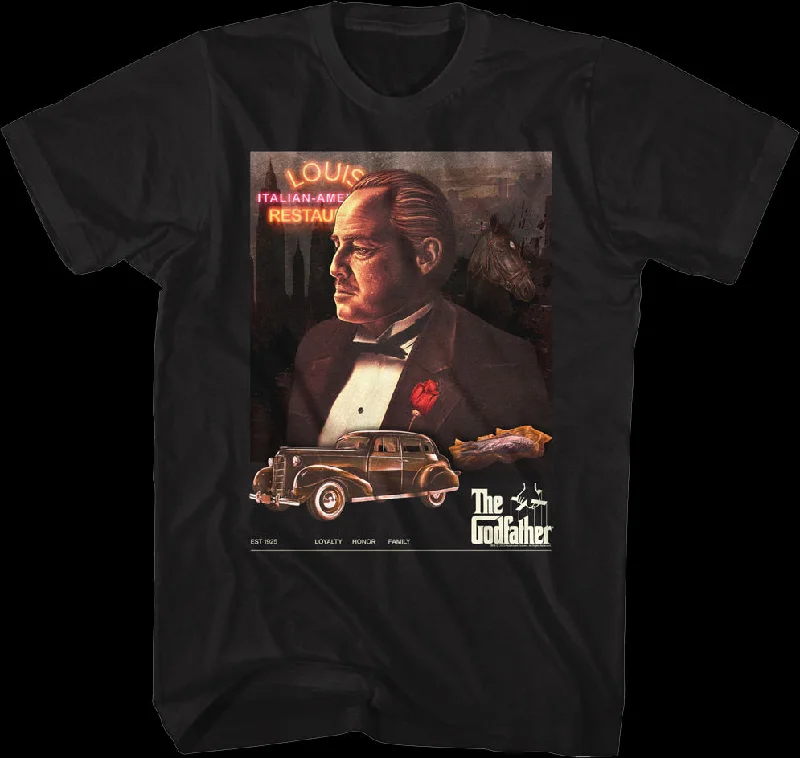 Poster Collage The Godfather T-Shirt