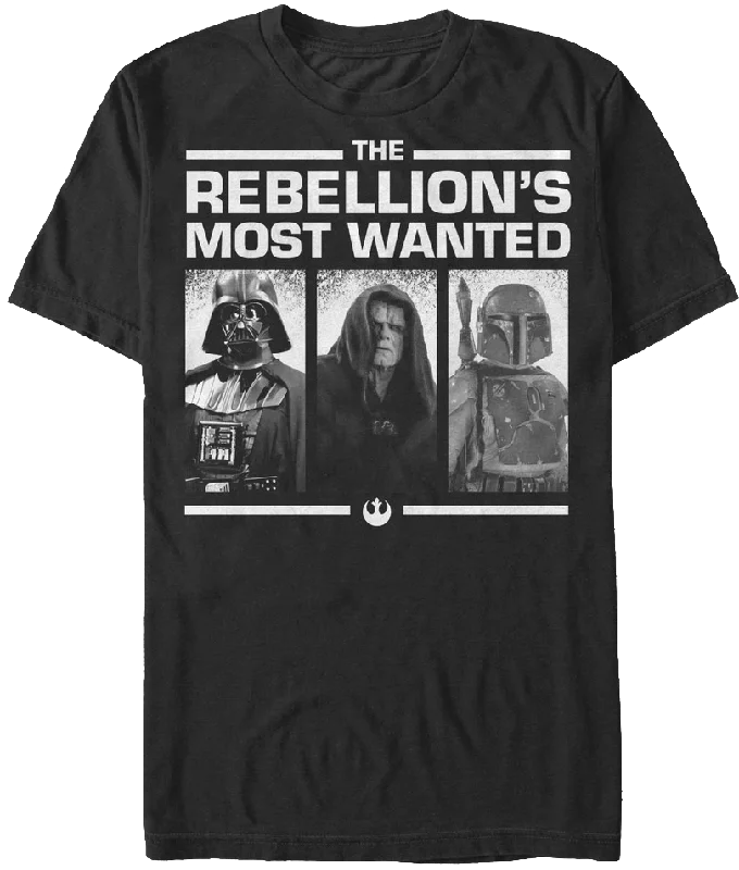 Rebellion's Most Wanted Star Wars T-Shirt