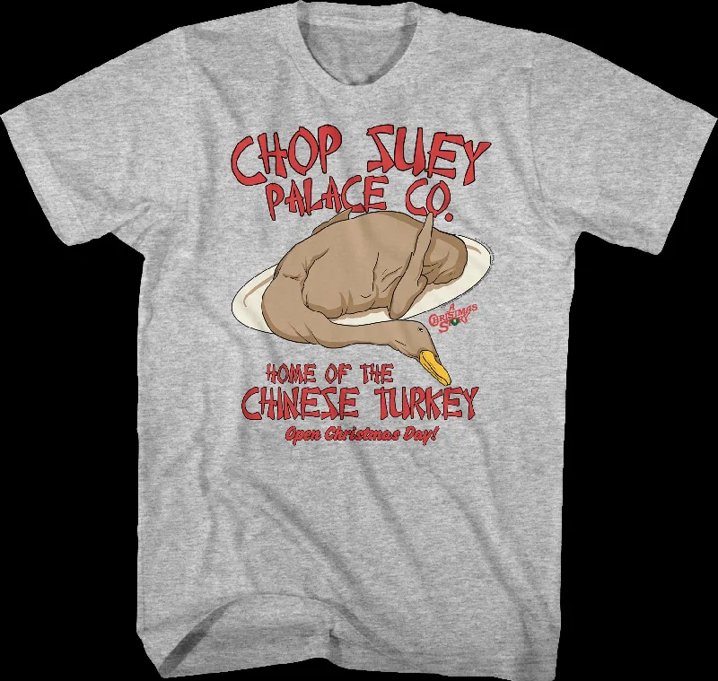 Chinese Turkey Christmas Story T-Shirt