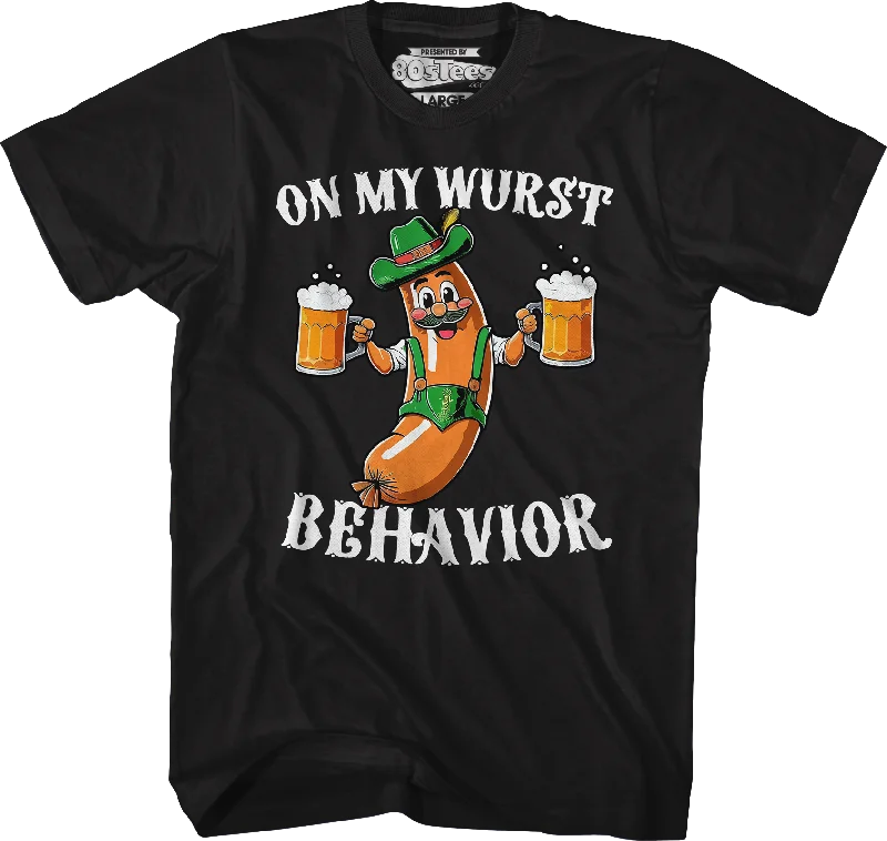 On My Wurst Behavior T-Shirt