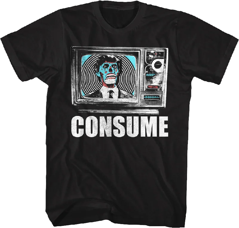 Alien Consume They Live T-Shirt