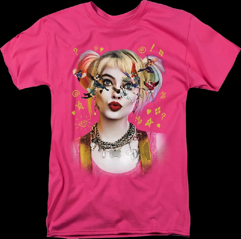 Harley Quinn Movie Poster Birds Of Prey T-Shirt