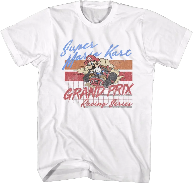 Grand Prix Racing Series Super Mario Kart T-Shirt