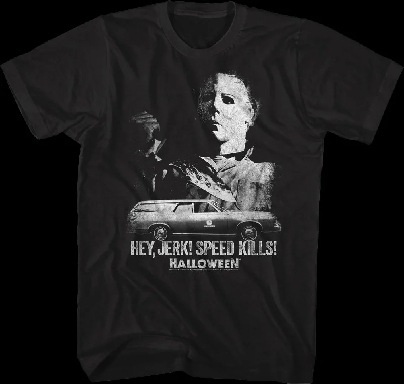 Speed Kills Halloween T-Shirt