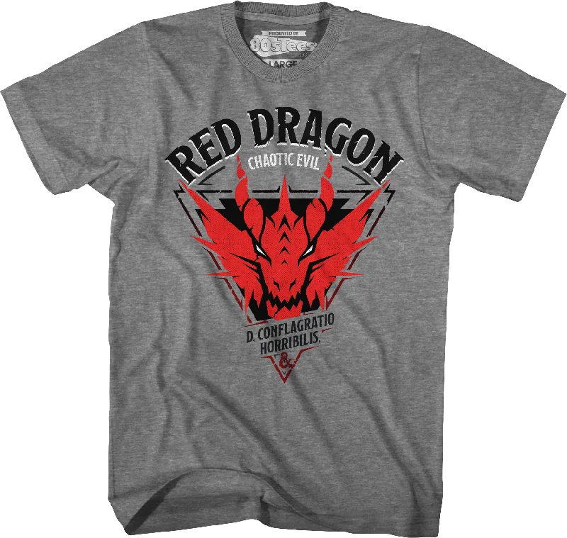 Red Dragon D. Confligratio Horribilis Dungeons & Dragons T-Shirt