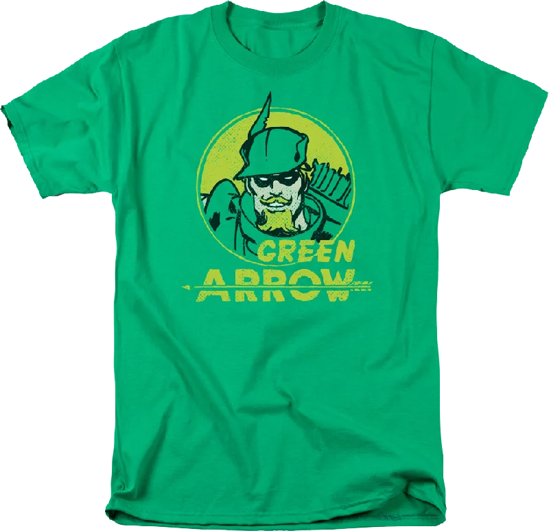 Green Arrow Circle DC Comics T-Shirt