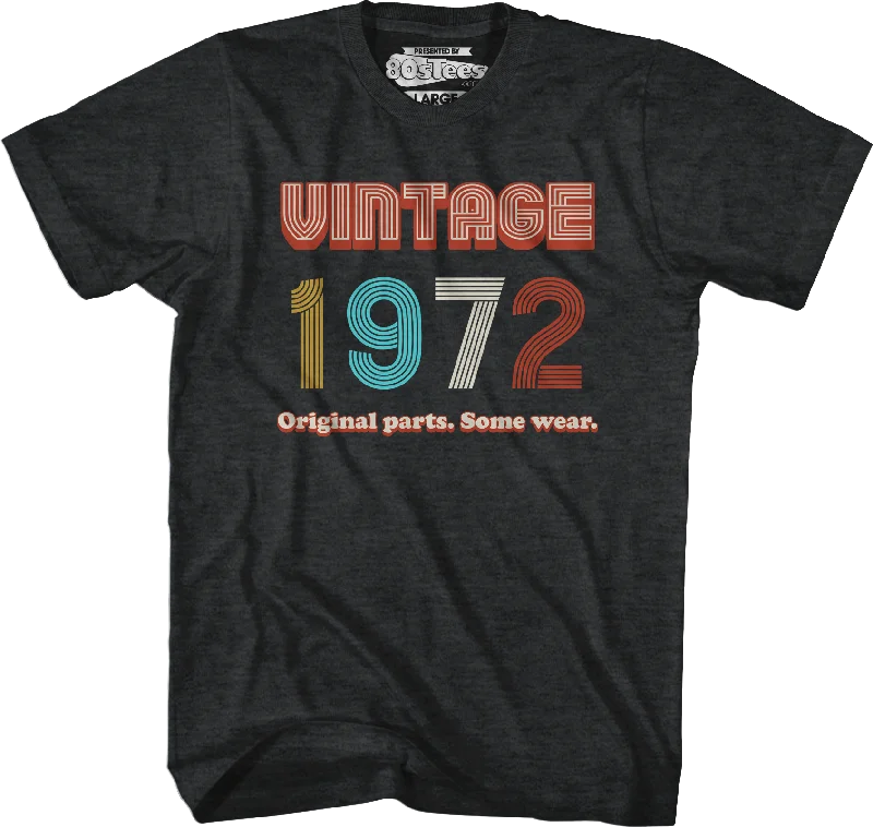 Original Parts Some Wear Vintage 1972 T-Shirt