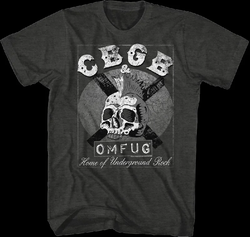 Skull Mohawk CBGB T-Shirt