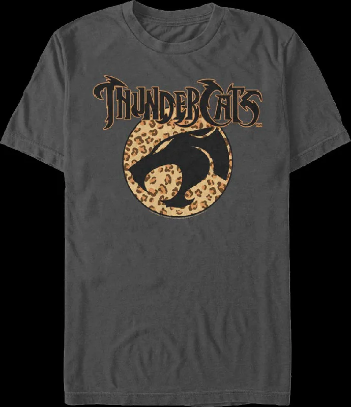 Cheetah Print Logo ThunderCats T-Shirt