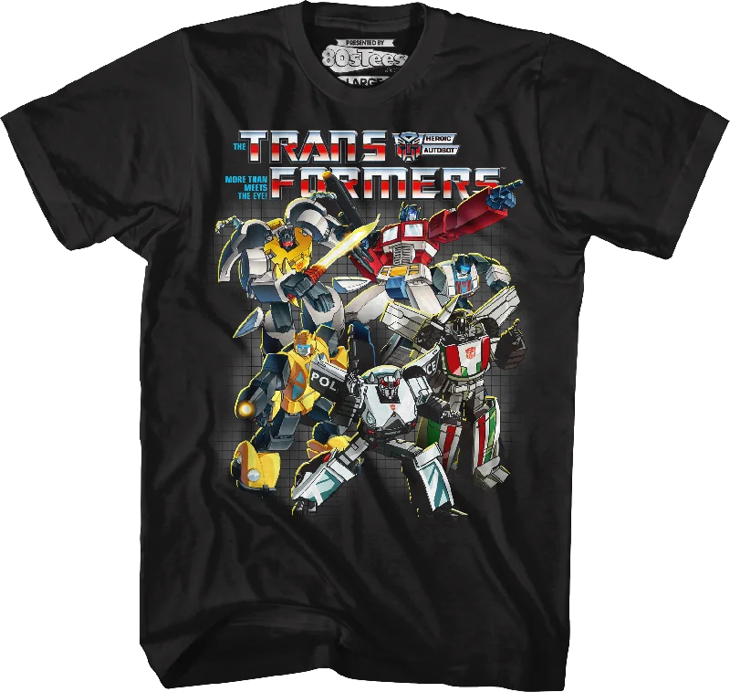 Autobots Collage Transformers T-Shirt