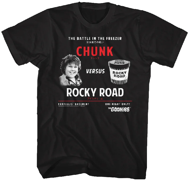 Chunk Versus Rocky Road Goonies T-Shirt