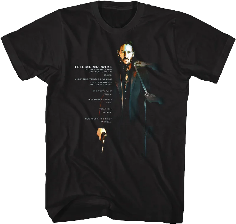 Formal Event Or Social Affair John Wick T-Shirt