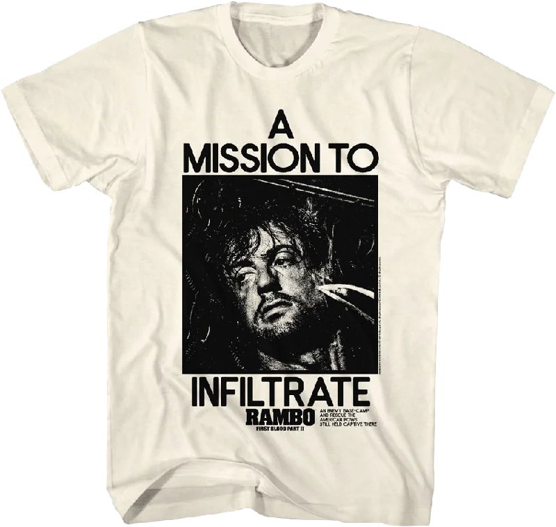 A Mission To Infiltrate Rambo T-Shirt