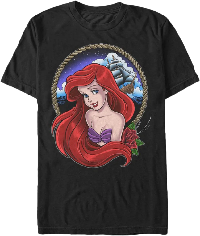 Ariel Little Mermaid Shirt